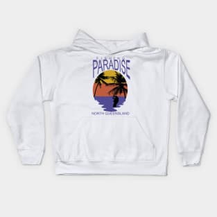 Fishing Paradise North Queensland Kids Hoodie